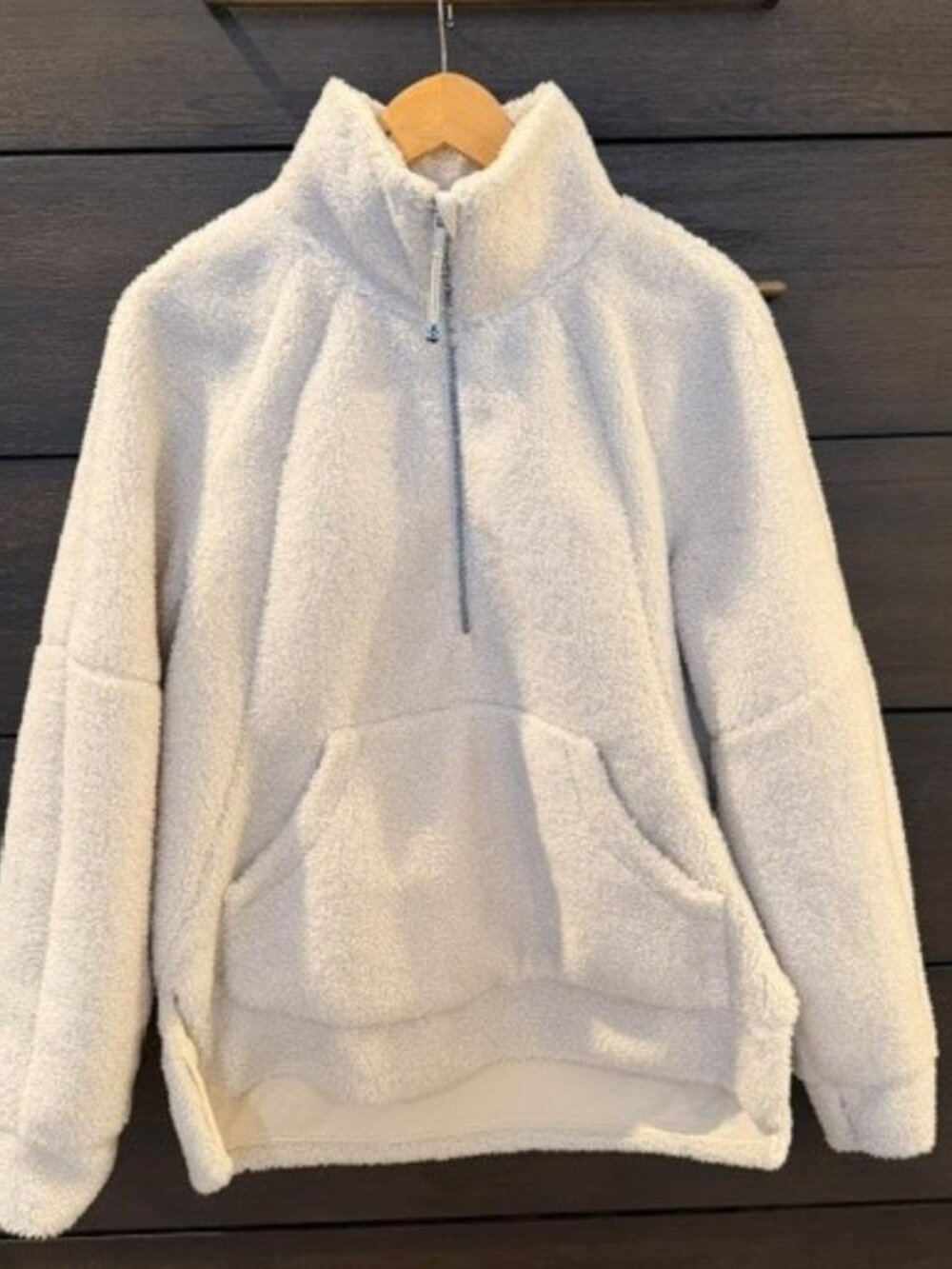 Lululemon Scuba Sherpa Quarter-Zip Pullover XS/S Retail $185